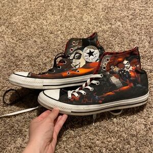 Exclusive Converse Harley Quinn High Tops